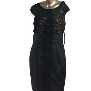 Maggy Boutique Black & Nude Leather Dress